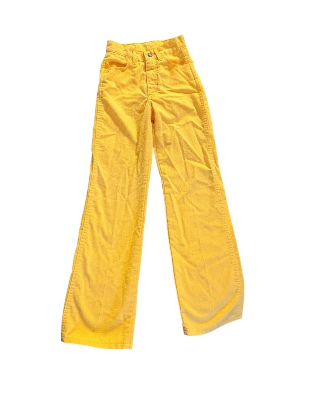 Vintage Yellow Brittania Slim Fit Pants Size 10